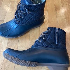 Sperry boots. Barely worn.